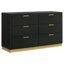 Camden Black Queen 4-Piece Bedroom Set-562800210