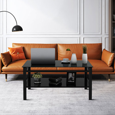 Glass Top Coffee Table