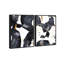 Oliver Gal Amani Set Abstract - Hand-Applied Leaf Framed Canvas Art-1359229902-1359229891