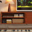 Meuble télé simple en bois massif de style rétro
