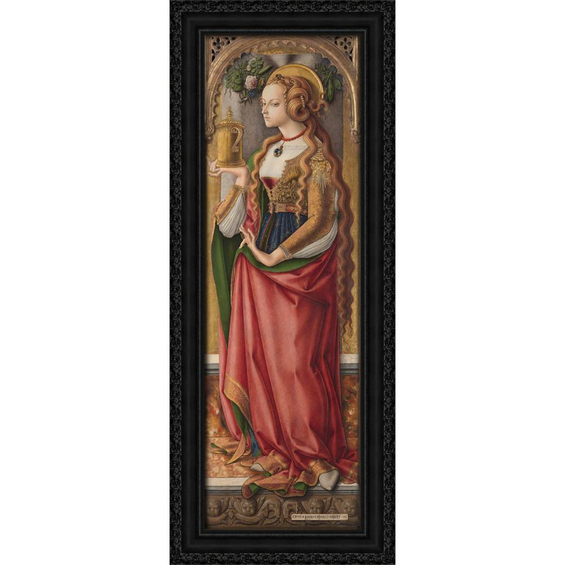 Mary Magdalene (vers 1480), H 32 po x l 13 po