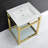 Quadras Ceramic Rectangular Console Bathroom Sink with Overflow-49617704-49610567