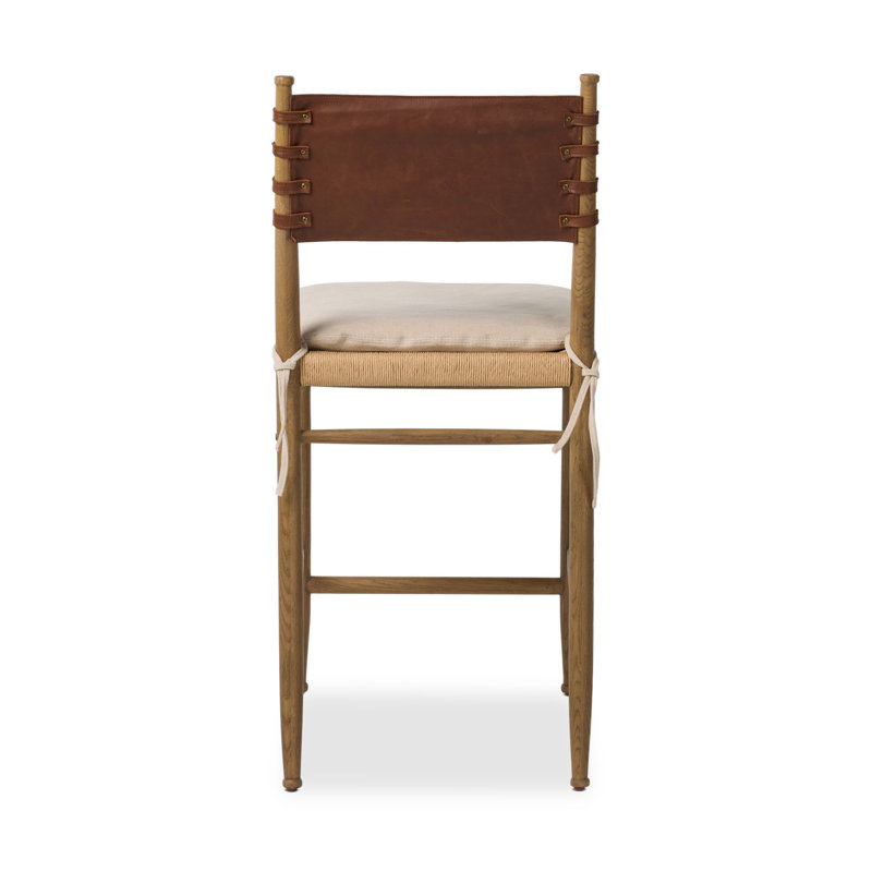 Brielle Stool W/ Cushion-Broadway Dune-Counter, Broadway Dune