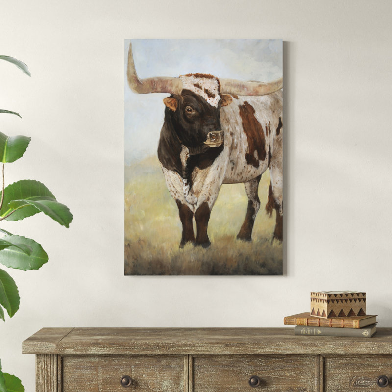 «Big Daddy I» par Kathy Winkler, reproduction d'art sur toile, H 36 po x l 24 po, Toile tendue