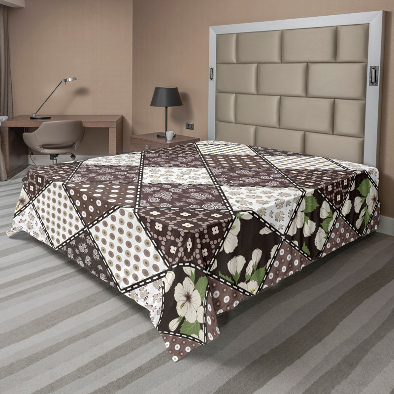 Drap-housse Ambesonne, Drap plat de taille double