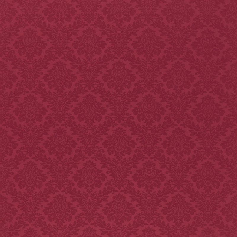 Lymington Damask Fabric, Claret