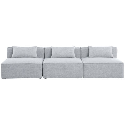 Cube 108'' Upholstered Sofa
