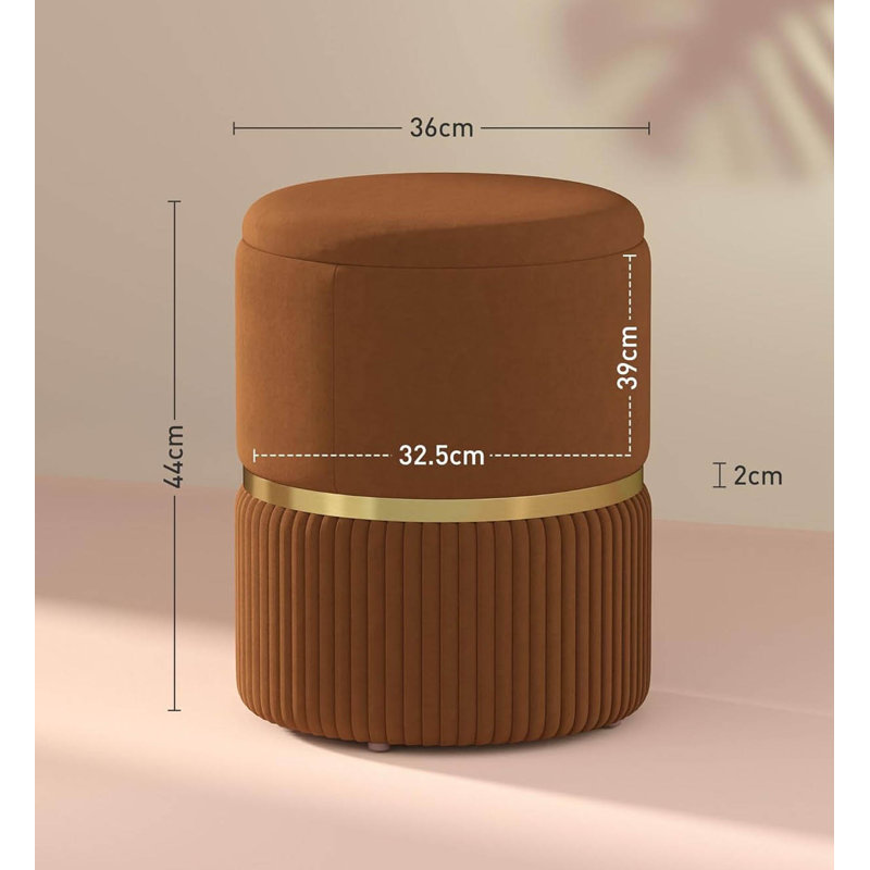 Manufactured Wood Accent Stool
