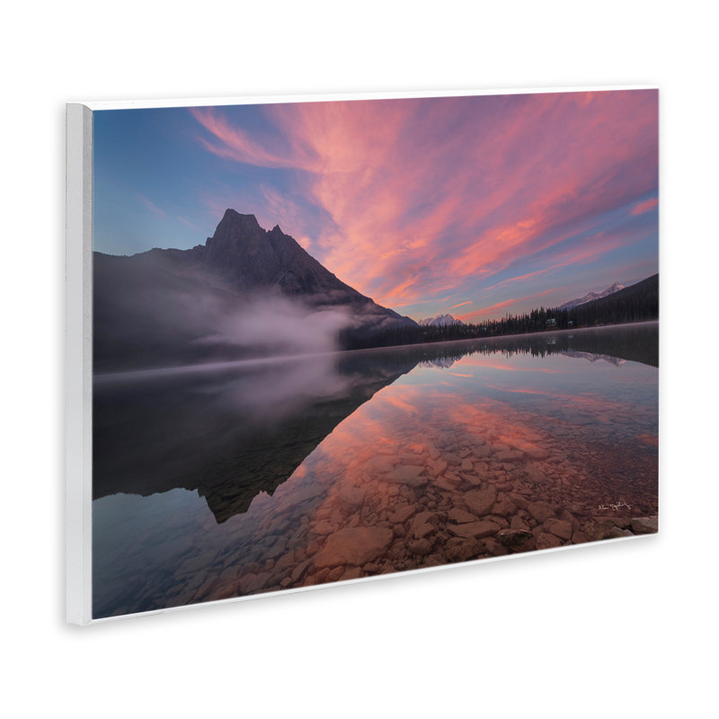 «Emerald Lake Sunset» par Alan Majchrowicz, 13" H x 19" W