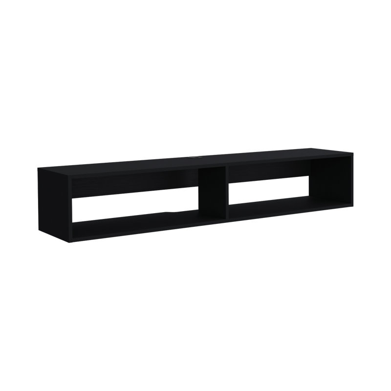 Floating Tv Stand Moore, Living Room, Black