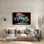 «Horse Graffiti Style» par Rey Klimt, art mural en verre acrylique-706680063
