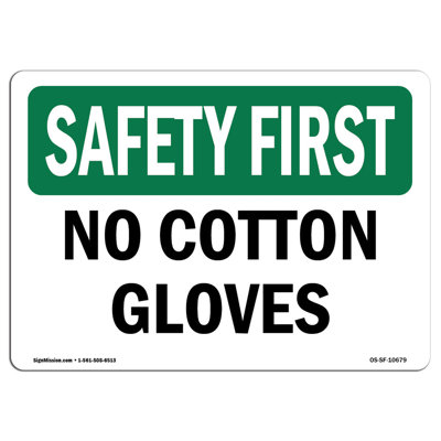 Safety First Sign