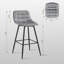 Heyman Upholstered Counter Stool-49013304