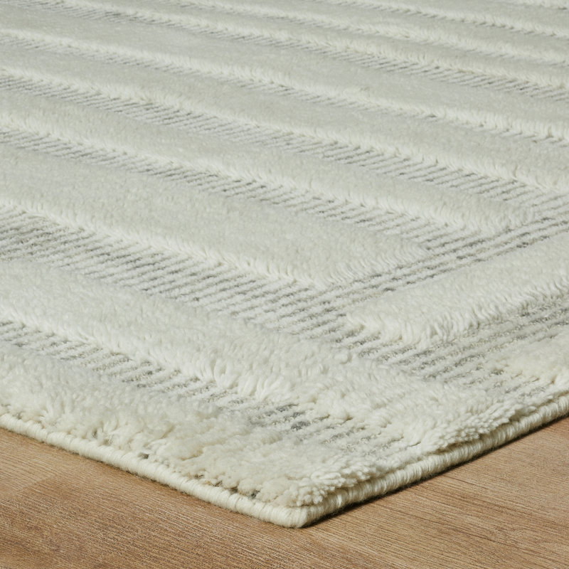 Handmade Wool Geometric Area Rug, 2' x 3'