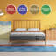 Matelas hybride en mousse viscoélastique 10 pouces-62180217