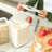 iDesign Extra Large Airtight Canister with Peel 'N Place Erasable Label - Ideal for Kitchen Countertop or Pantry Storage