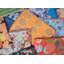 Jeté 50 po x 70 po en patchwork de coton Kantha