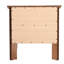 Table de chevet chic avec tiroirs de rangement