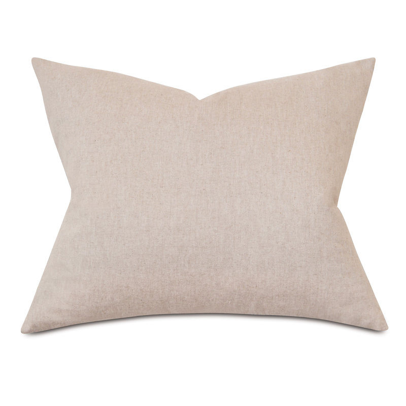 Trillium Sham, Standard, Slate/Tan