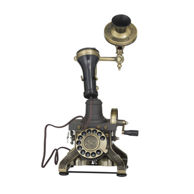 Rotary Dial Corded Telephone