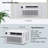 Winado 12000 BTU Wi-Fi Connected Window Air Conditioner for 550 Square Feet with Remote Included