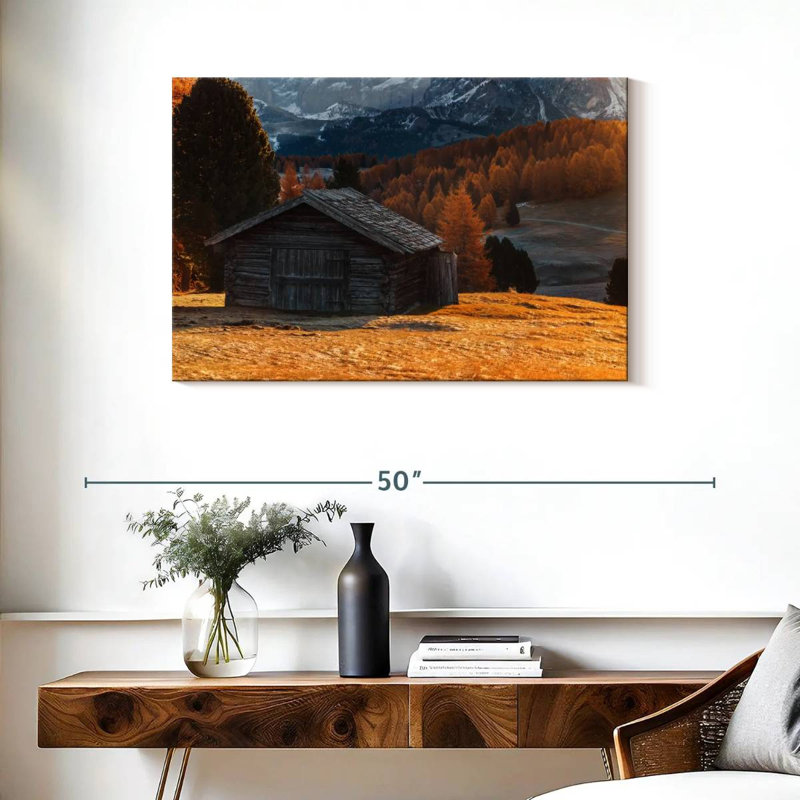 Alvord Woodshed Autumn, H 24 po x l 36 po