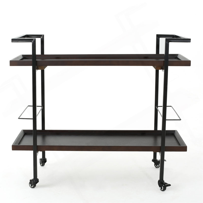Versatile And Stylish Bar Cart For Organizing And Displaying
