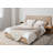 Botelho Cream Beige Modern Geometric Area Rug-980211174
