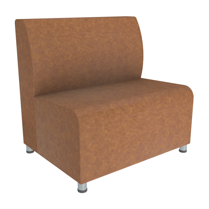 Fauteuil d'appoint rembourré Pro Series, Noisette