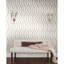 Graceful Geo Geometric Metallic Wallpaper Roll-2030095274