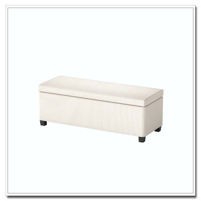 Banc de lit avec rangement