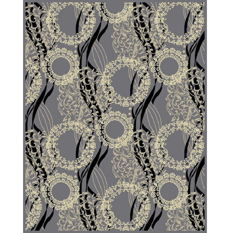 Chesire Wool Geometric Indoor Rug, Rectangle 8' x 10'