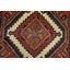 Tapis de couloir unique en laine 2 pi 7 po x 9 pi 10 po Dextrel