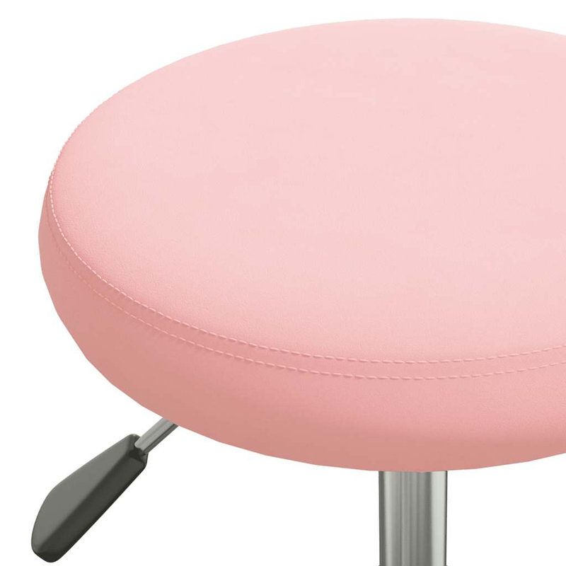 Rebrilliant Office Chair, Pink, Pink