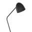 Lampe sur pied noire Gustavo
