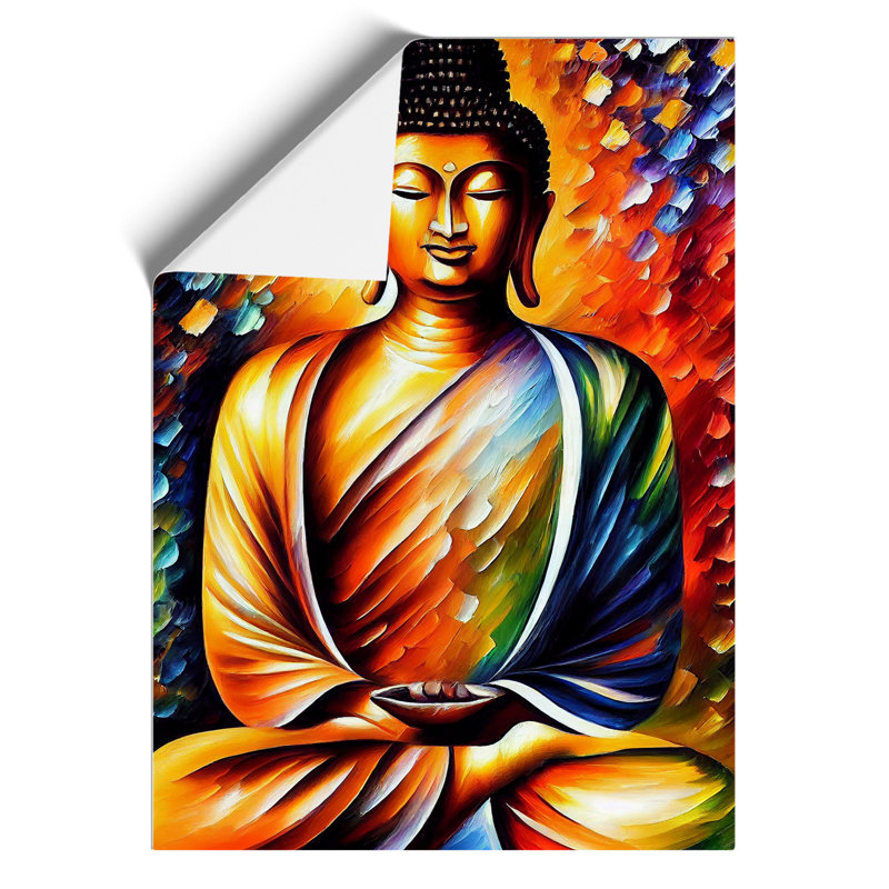 View Of Buddha No.5 - Print, Paper, 59.4cm H x 42cm W x 3cm D, No Matte