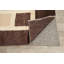 Tapis décoratif en laine de conception unique en laine brun noué à la main New Age Gabbeh brun 12 pi x 18 pi 4 po Carnay