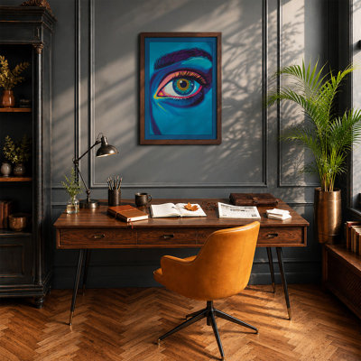 Neon Gaze Modern - Print
