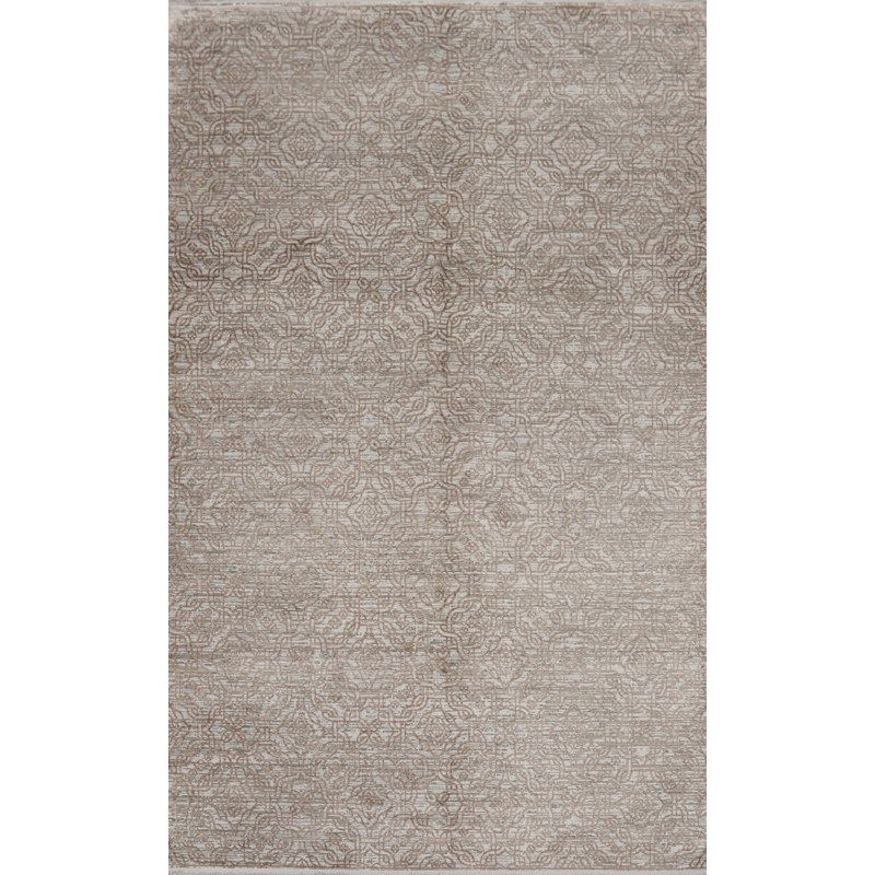 Tapis oriental géométrique 5 x 7