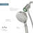 Verso 2.5 GPM Handshower with Magnetix Docking-1996597706