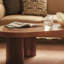 Table basse en bois au design unique