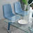 Upholstered Counter Stool with Steel Frame-94413546