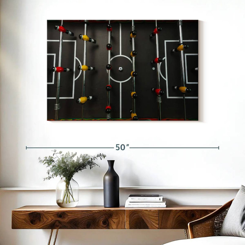Senne Foosball Table Game, 26" H x 39" W