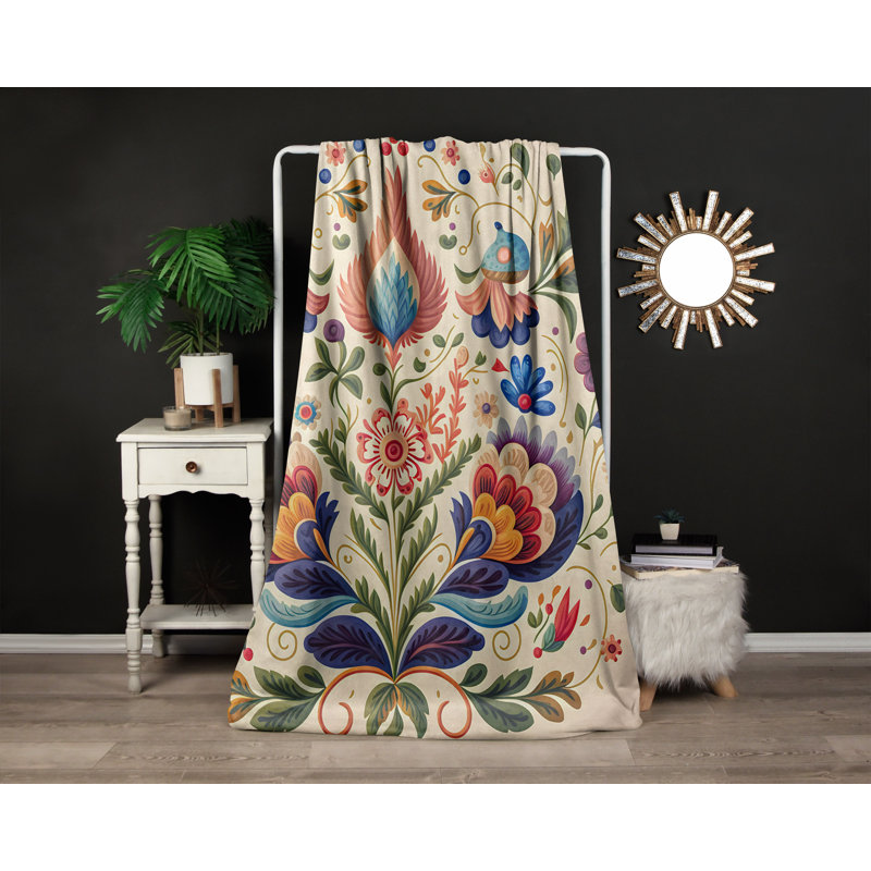 Throw Blanket, 50" W x 60" L