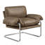 Fauteuil d'appoint en cuir végétalien Ansel-903311493