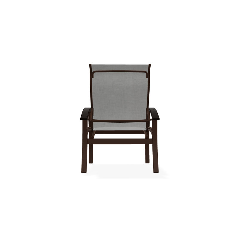 Chaise de patio Askar, Noir, Alliage Sunbrella®, Kona texturé