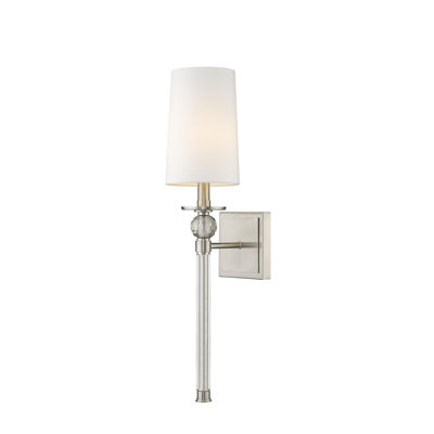 Ophia Steel Armed Sconce