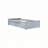 Solid Rubber Wood Bed  with 2 Drawers-662771721