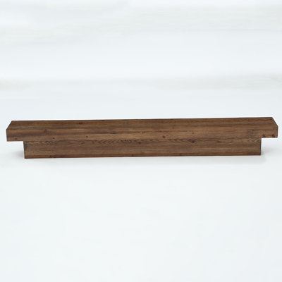 70.9" Solid Wood Wall Mounted Floating Display Shelf for Wall Decor, Kitchen, Bathroom, Living Room