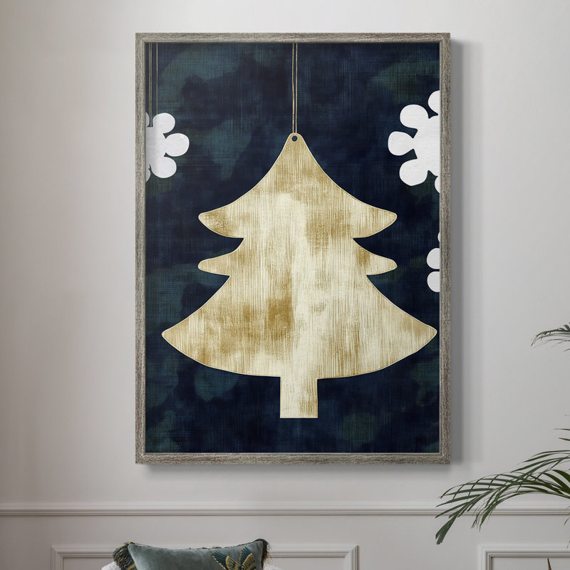 Reproduction encadrée - bois massif XMA3005222, H 11 po x l 9 po